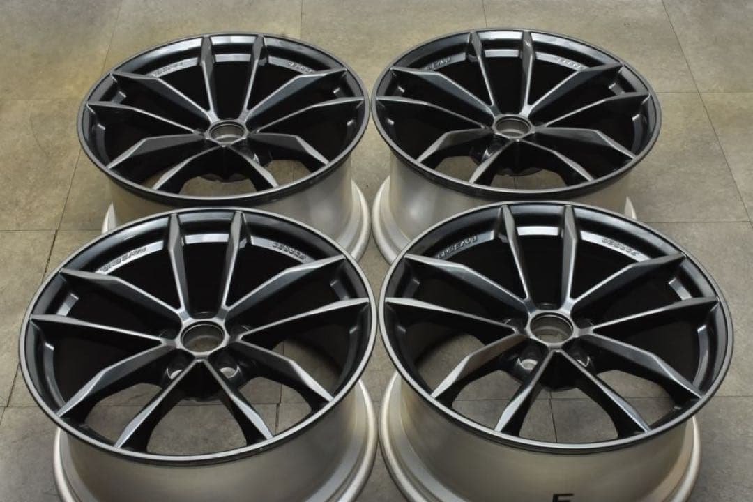 新車外し RZ34 フェアレディZ ver.ST 純正ホイールのみ4本 新車外し RAYS製鍛造】ニッサン フェアレディZ RZ34 バージョンST 純正