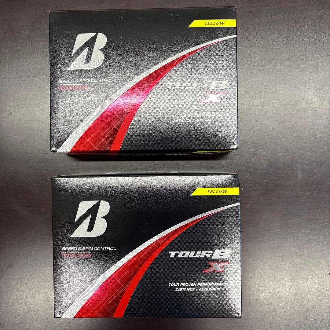 ブリヂストンTOUR B Xゴルフボール 2箱イエロー 楽天市場】ブリヂストン tour b x イエローの通販