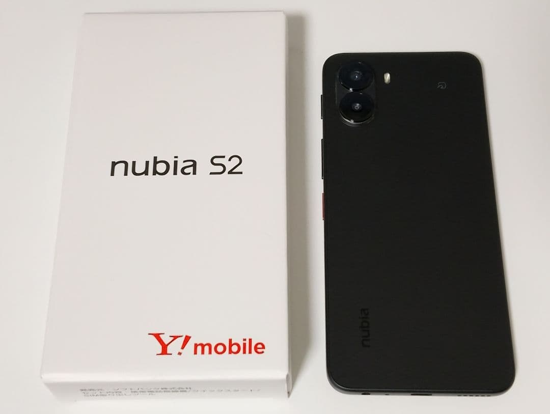 ZTE nubia S2 ブラック A504ZT Y!mobile nubia 新品未使用 nubia S2 A504ZT [ブラック/黒] Softbank ワイ