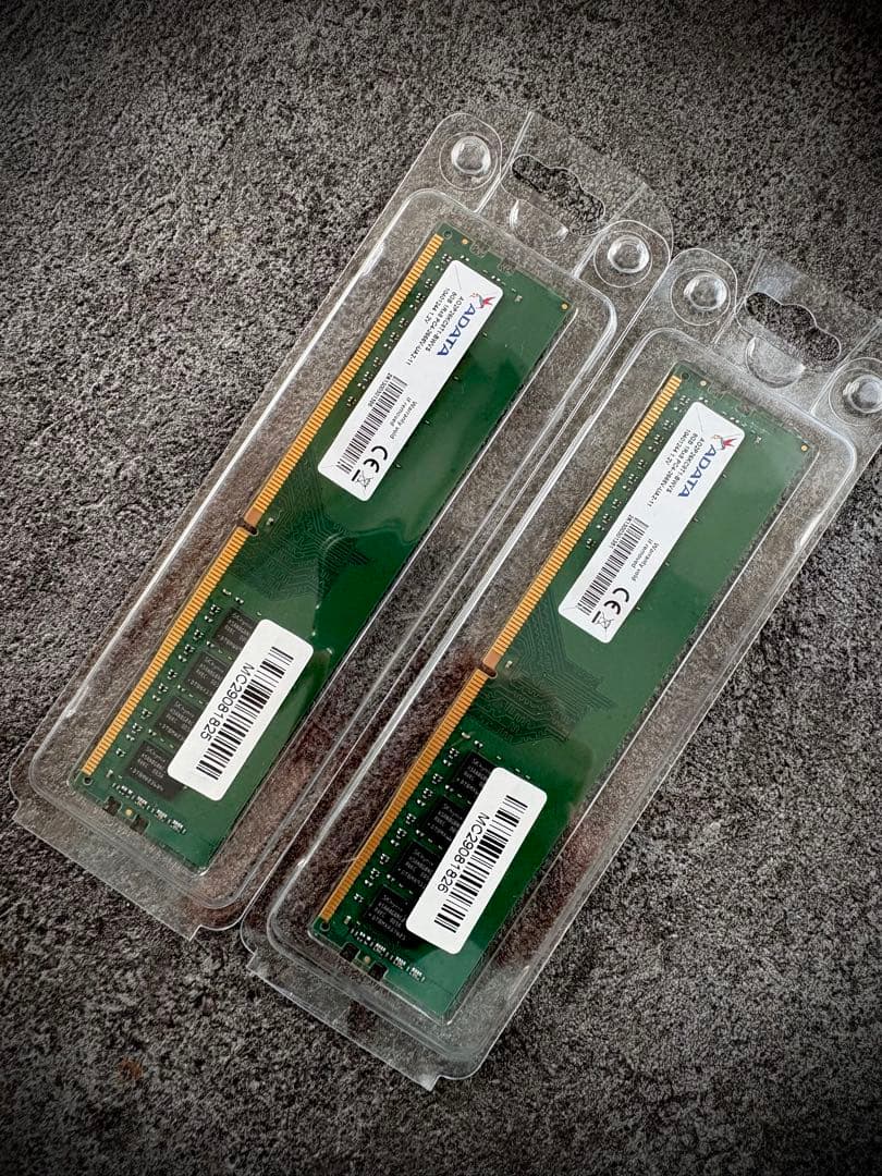 ADATA DDR4-2666 16GB (8GB×2枚) デスクトップ用メモリ ADATA DDR4-2666 8gb 2枚組 16gb デスクトップパソコン用 メモリ