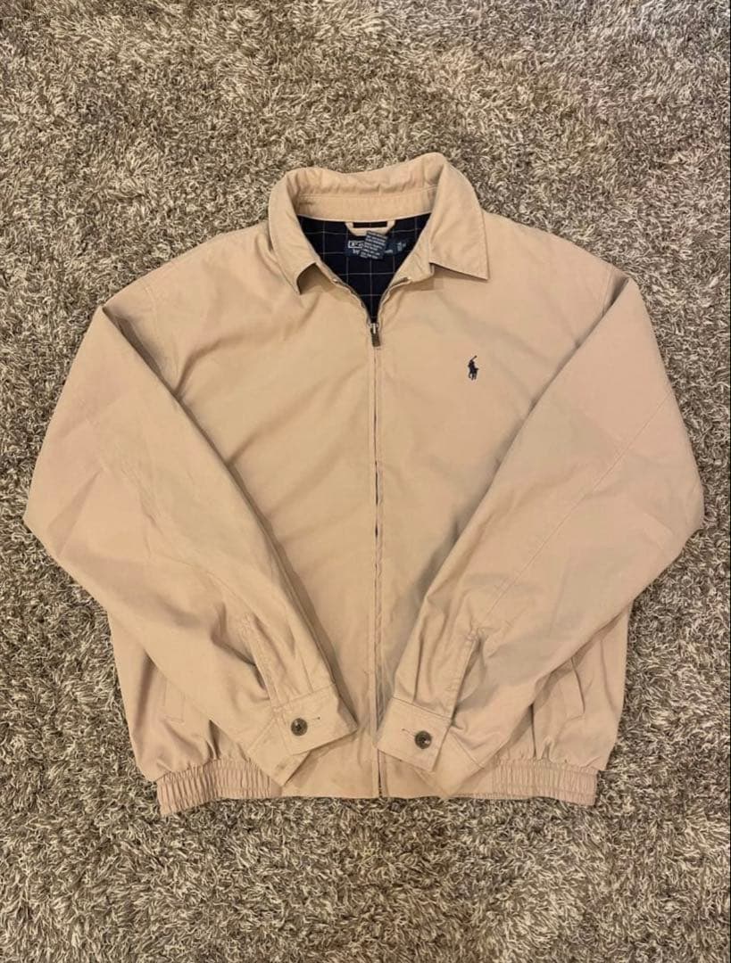 polo ralph lauren 90sスイングトップハリントンジャケット 90's POLO RALPH LAUREN(ポロ ラルフ ローレン) ハリントンジャケット