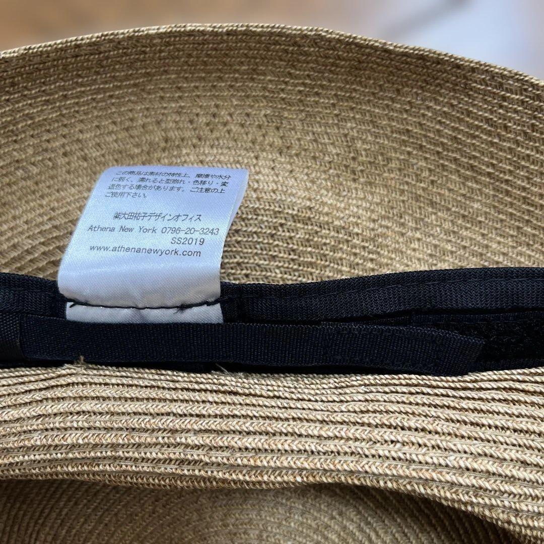 アシーナニューヨークアマンダ黒刺繍レースモチーフ帽子 - メルカリ