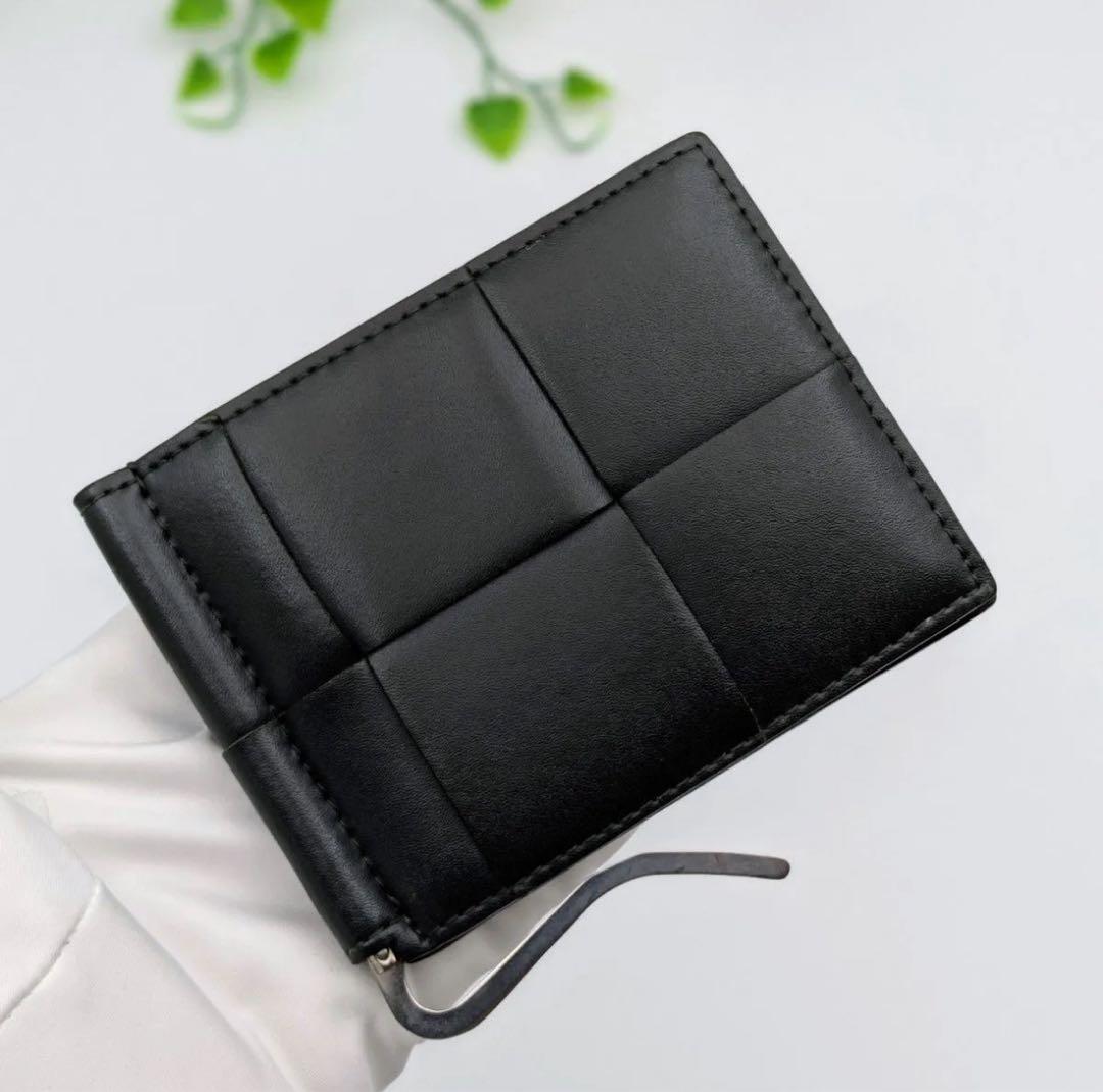 【美品】ボッテガヴェネタ マネークリップ ダークモス 楽天市場】BOTTEGA VENETA ボッテガヴェネタ マネークリップ 609799