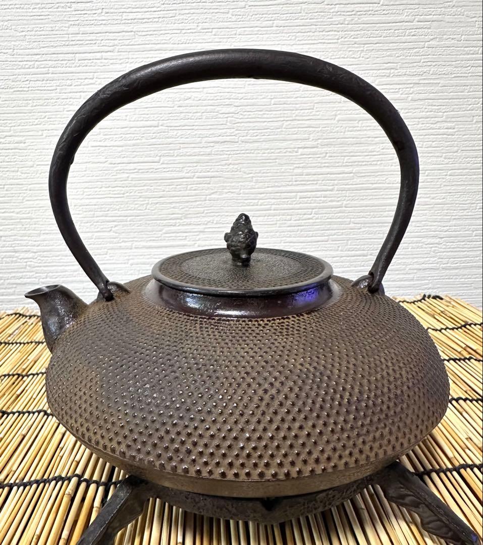 未使用品　敬典工房正寿堂山正　人間国宝髙橋敬典作　独楽型　南部鉄瓶　南部鉄器 2026年最新】高橋敬典 鉄瓶の人気アイテム - メルカリ