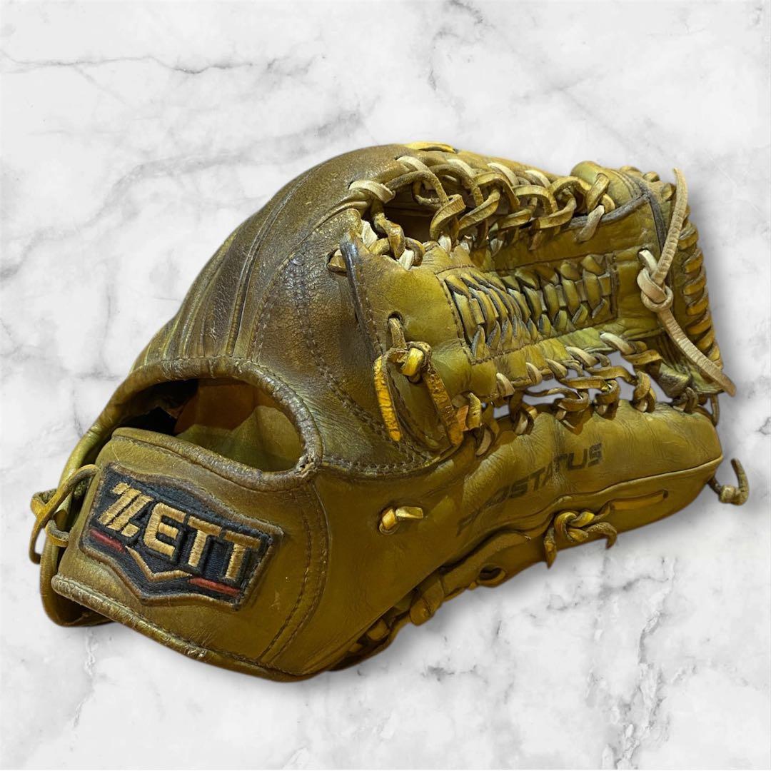 ZETT プロステイタス 硬式 外野手用グローブ 右投げ用 即戦力 2024モデル】ゼット プロステイタス 硬式 グローブ グラブ 外野手用 右