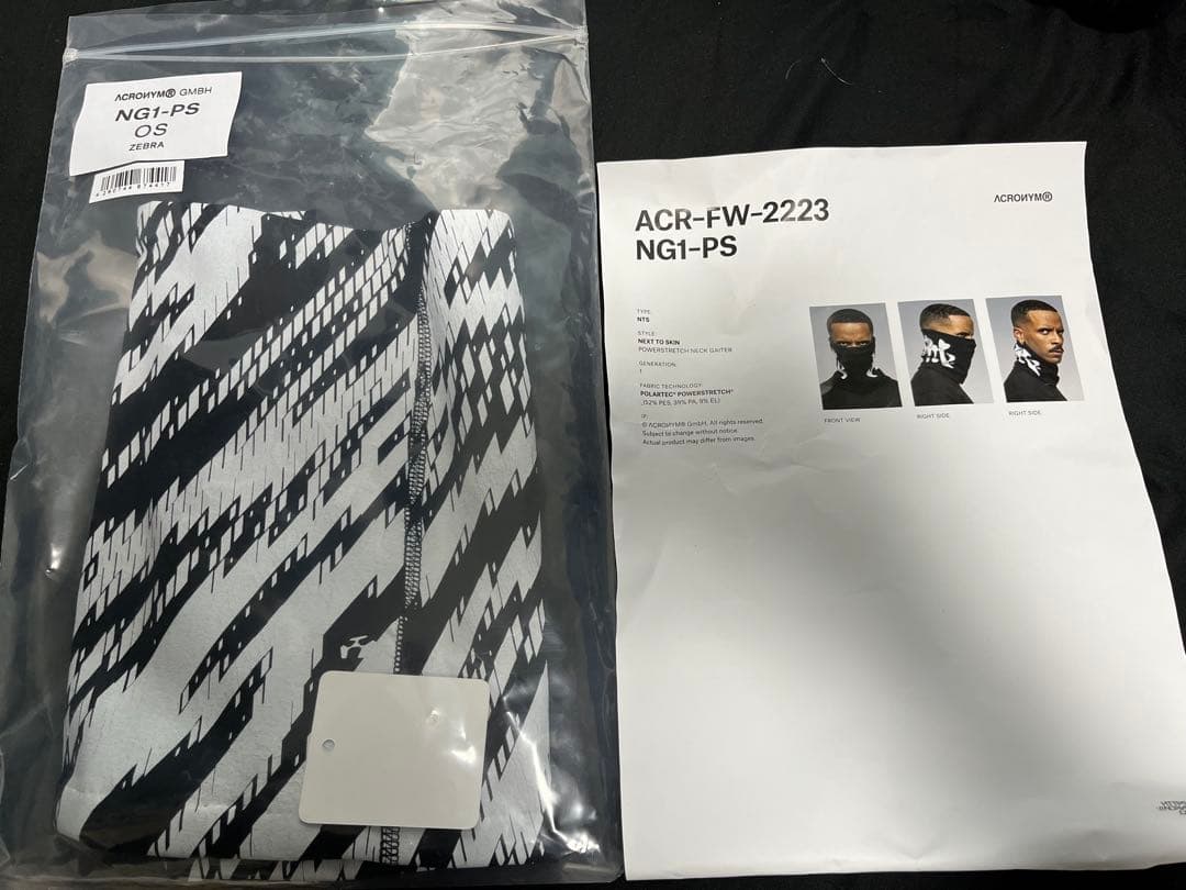 アクロニウム　ネックウォーマー　未使用品 ACRONYM(アクロニウム) 