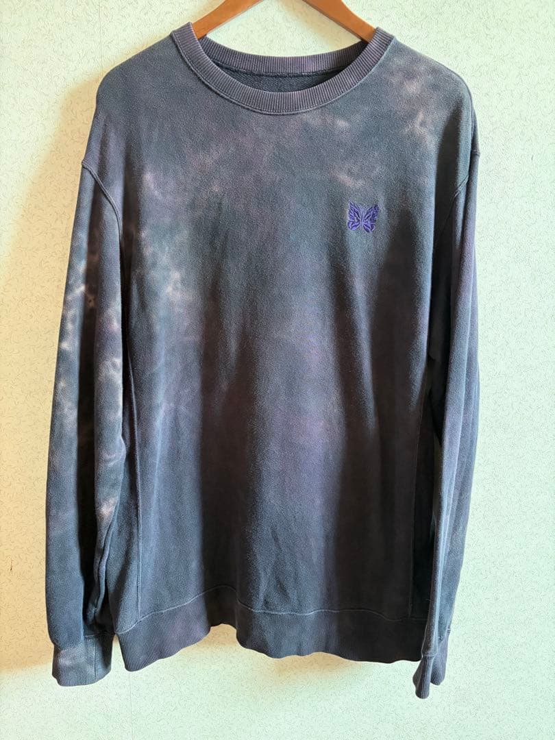 Needles タイダイ トレーナー Sサイズ パープル 2025 FALL WINTER COLLECTION ⁡ 「NEEDLES」 L/S Pocket Tee - Cotton