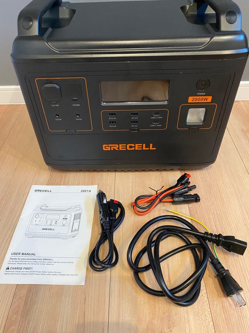 yas4manchu様専用【極美品】GRECELL ポータブル電源2000W