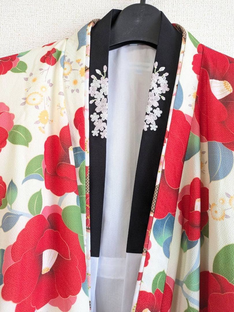 165 キャサリンコテージ 袴セット 椿 桜 卒業式 和装