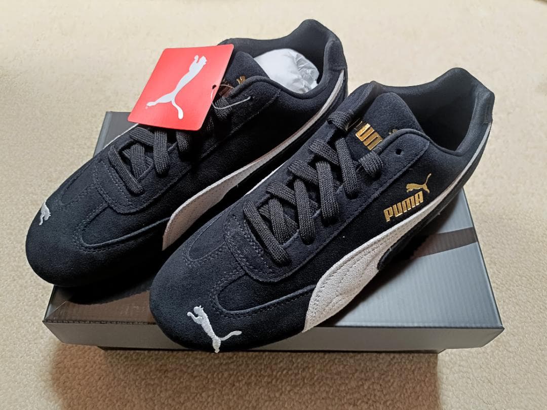 【新品】プーマ　スピードキャット　PUMA　ブラック×ホワイト 25cm PUMA SPEEDCAT OG PUMA BLACK-PUMA WHITE （プーマ スピードキャット