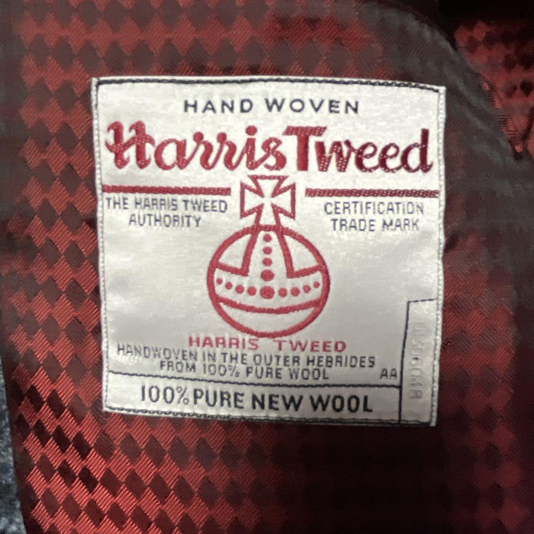 美品】フラットヘッド／R.J.B × ハリス・ツイードキルティングコート