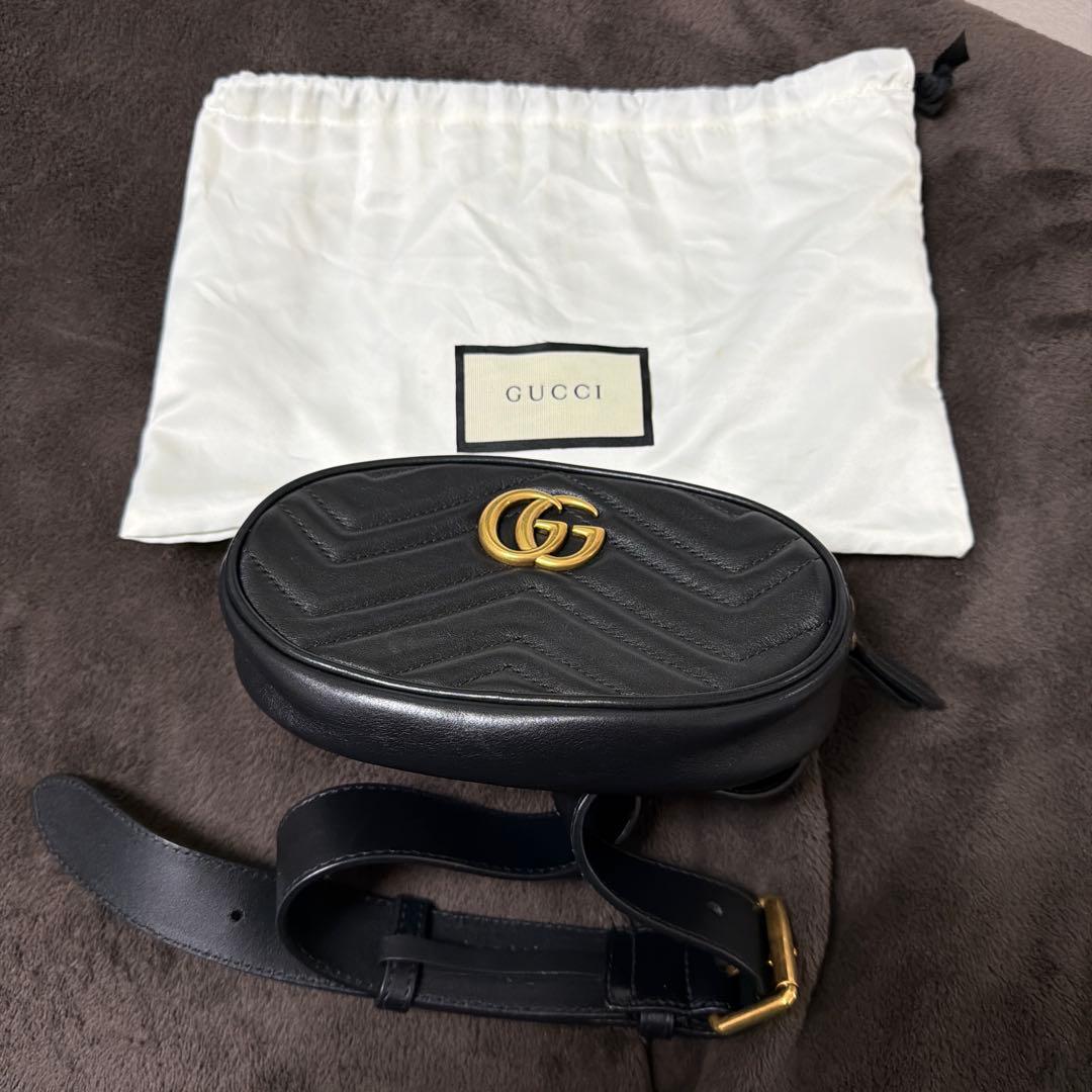 ‼️GUCCI ブラック キルティング ボディバッグ‼️ gucci-448065-bk.jpg