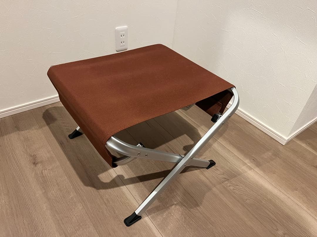 【廃盤品　希少】スノーピーク　ローチェア　オットマン　ブラウン チェア Low Chair Ottoman Brown ローチェアオットマン ブラウン