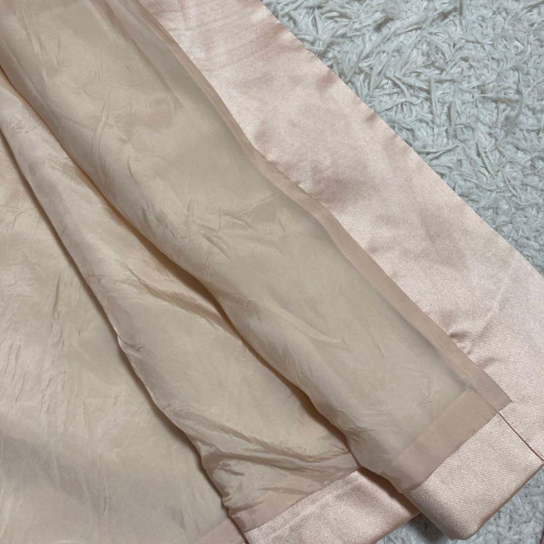 《良品》 Rene スプリングコート ベビーピンク 36 リボン シルク混