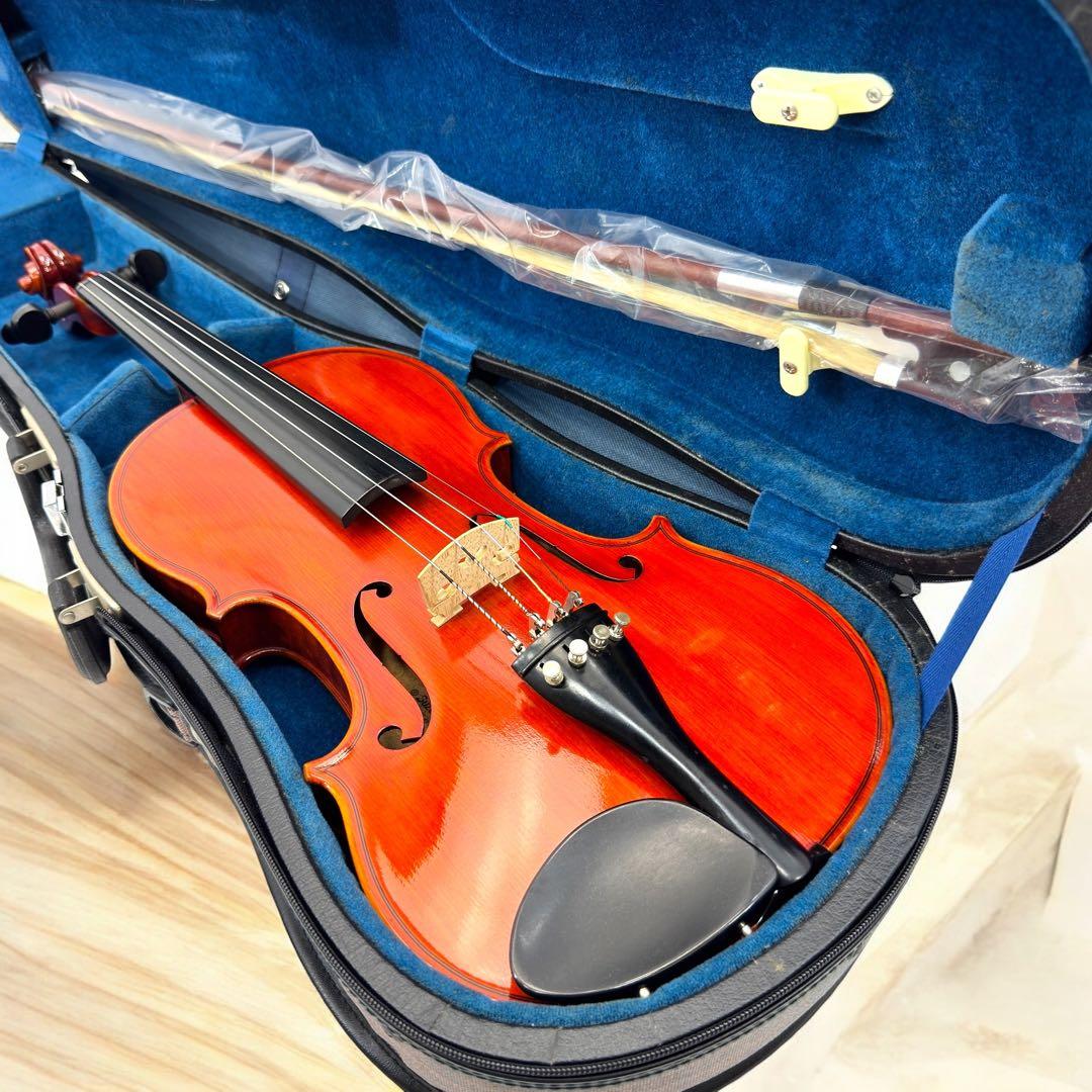 鈴木バイオリンNo.330 4/4 1999年製 弓未使用品 鈴木バイオリン No.330 4/4 1999年 杉藤弓付き 虎杢が美しい - メルカリ