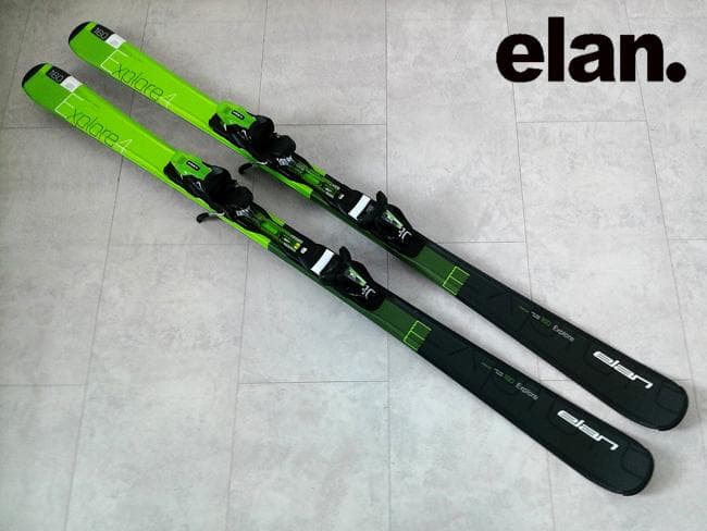 美品 ELAN エラン EXPLORE4 エクスプロア4 スキーセット160cm Elan Explore 4 (2017)