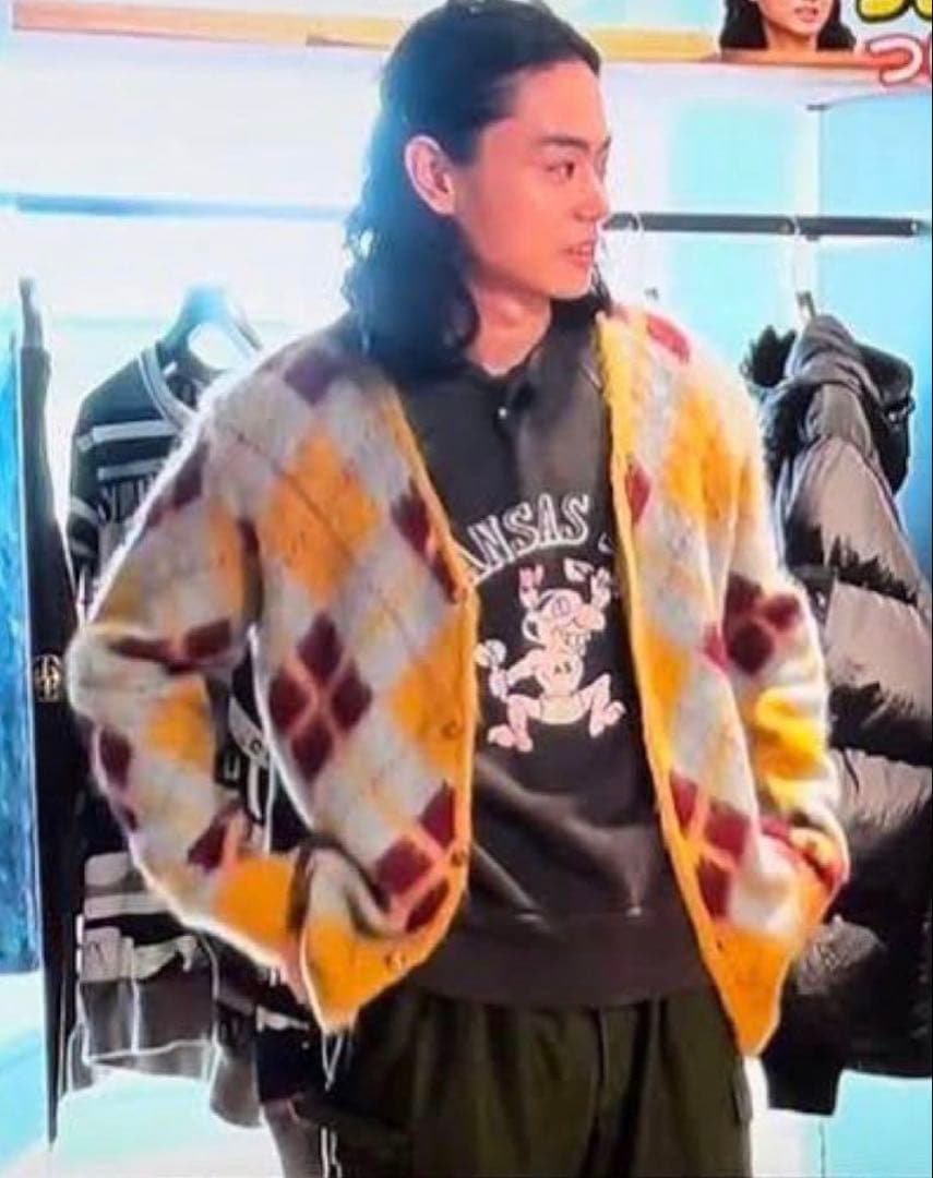 美品 needles ニードルス モヘア undercover hysteric 中古・古着通販】Needles (ニードルス) モヘアカーディガン ブラウン