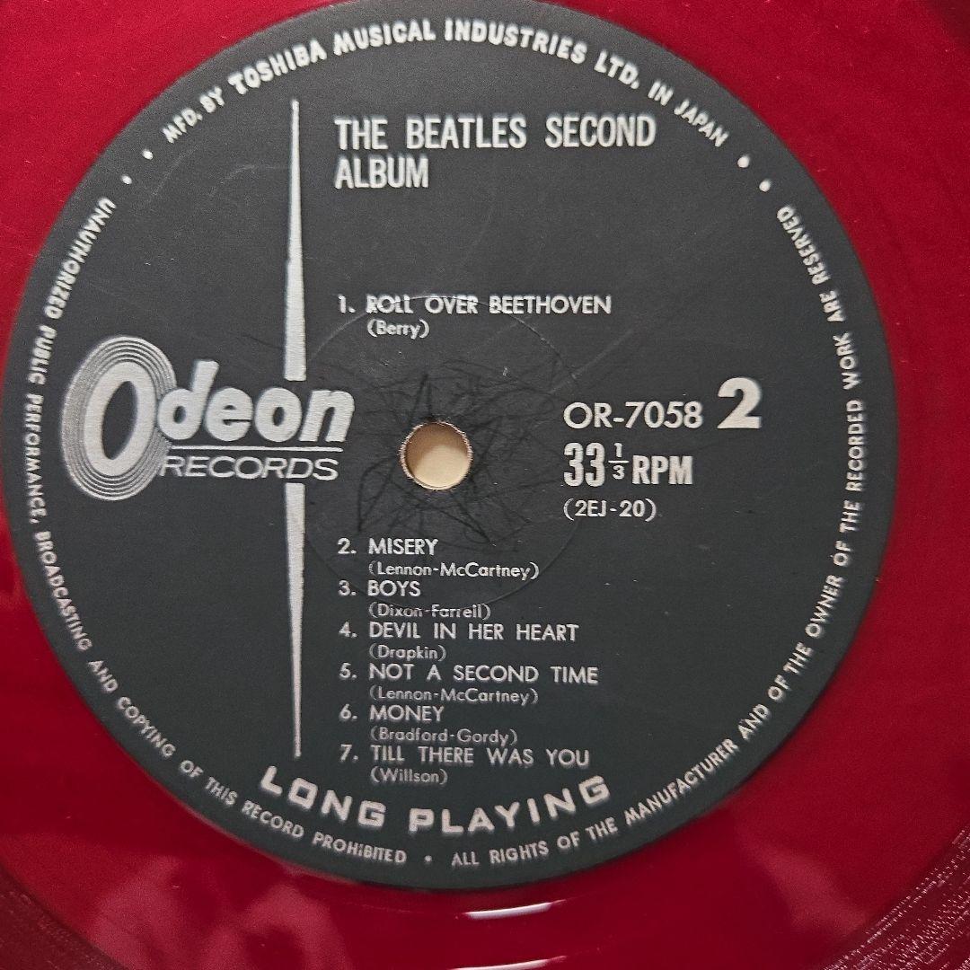 珍品The Beatles Second AlbumエラーレーベルDC5日本盤