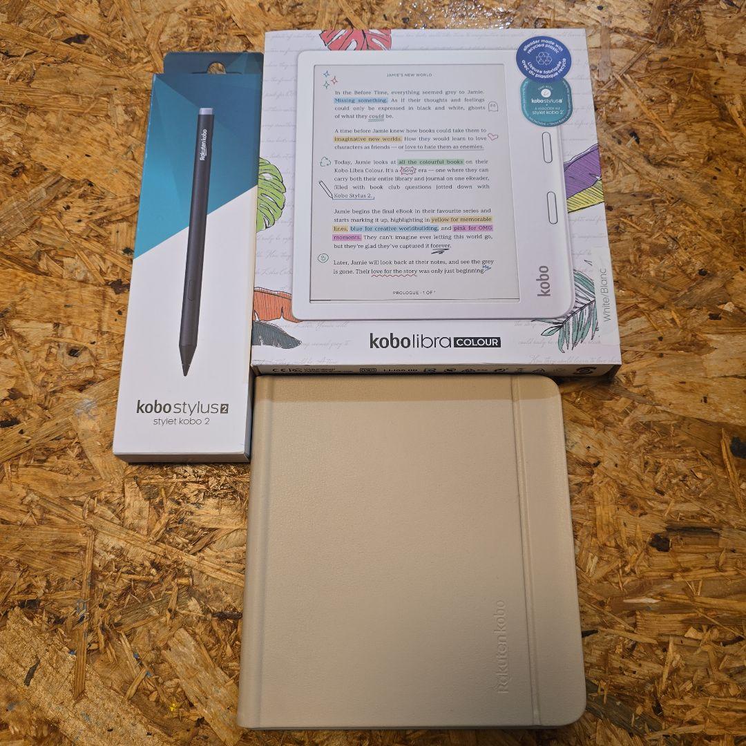 Kobo libra COLOUR セット 山口真弘の電子書籍タッチアンドトライ】楽天Kobo初のカラーE Inkを