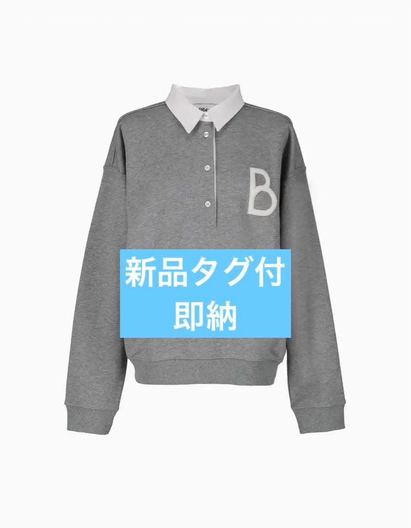 【新品タグ付】Bibiy. ビビィ B. CLUB PREPPY TOP グレー 新品未使用】Bibiy. B. CLUB PREPPY TOP - メルカリ