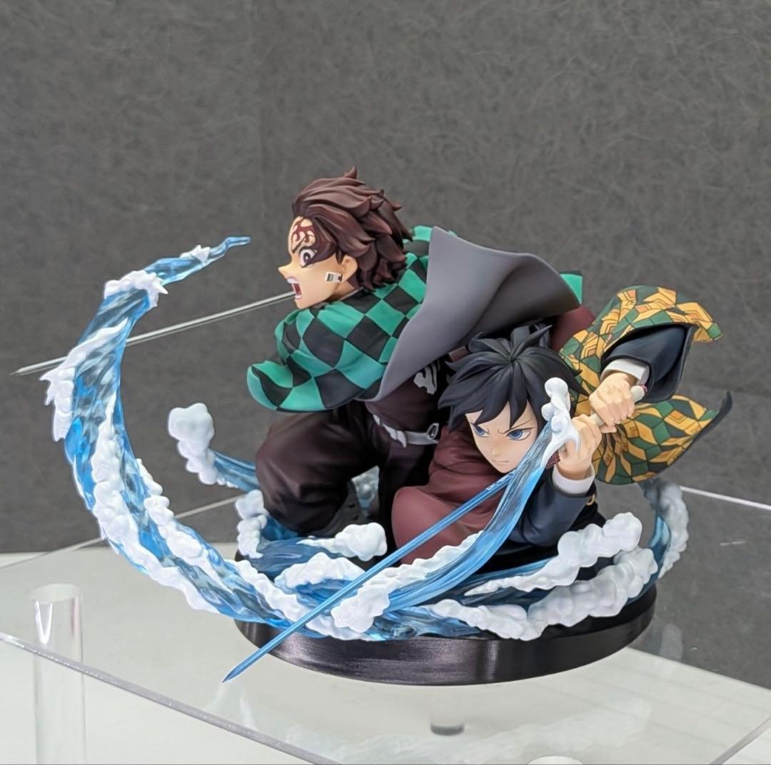 アニプレックスオンラインくじ A賞 竈門炭治郎 冨岡義勇 ノンスケール