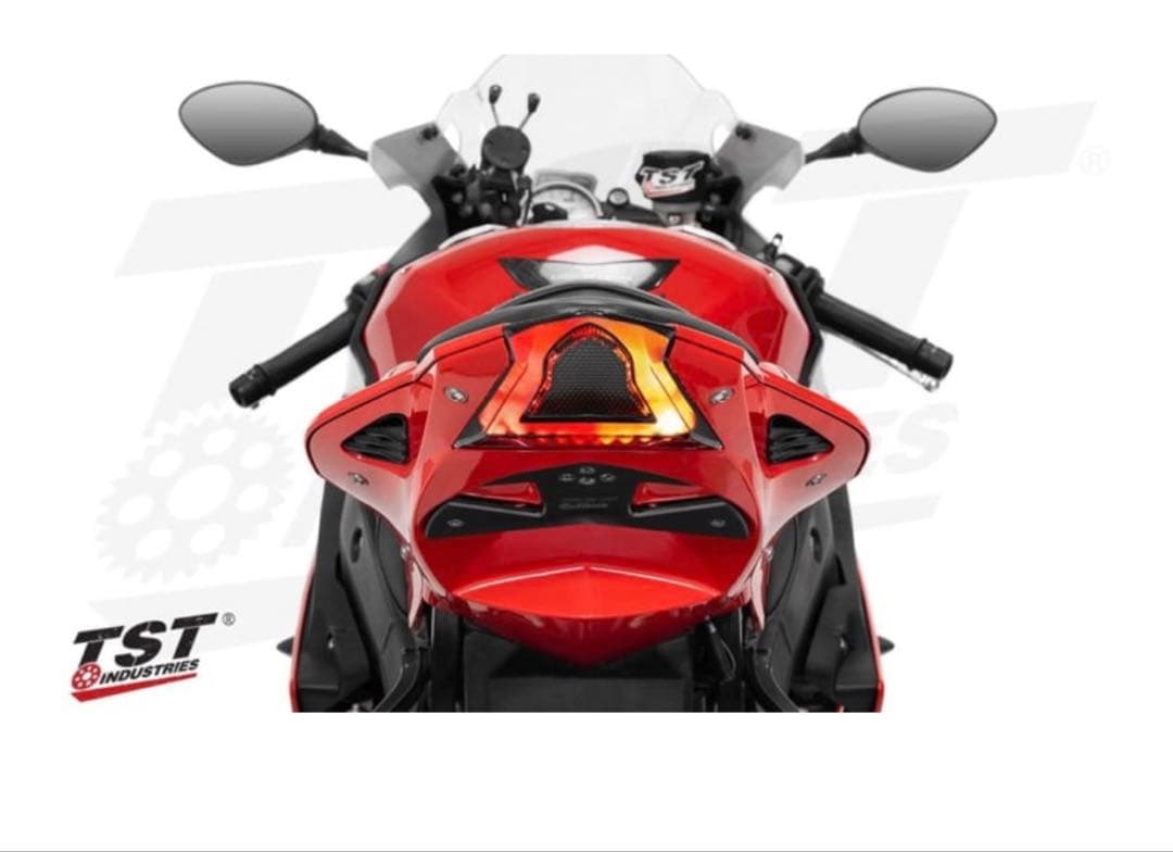 s1000rr TSTスモークテールライト S1000RR ウィンカー内蔵 LEDテールライトキット ｜AxxL
