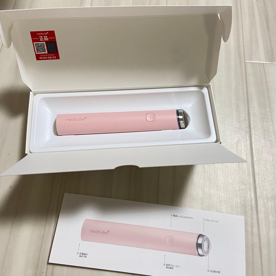 ブースタープロミニ メディキューブ ピンク MEDICUBE メディキューブ ブースタープロ ミニ プラス 美顔器 韓国美容