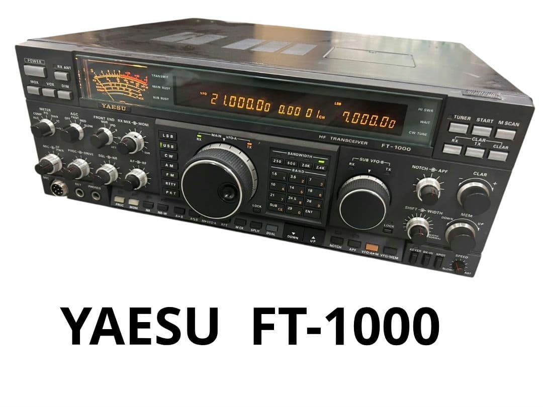 YAESU FT-1000 HF トランシーバー Yahoo!オークション -「ft-1000」(トランシーバー) (アマチュア無線)の