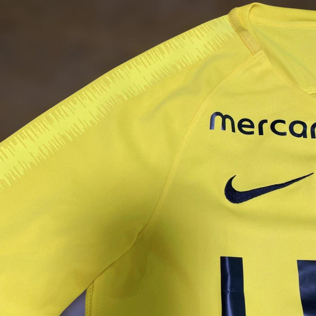 鹿島アントラーズ 支給品 ユニフォーム S 番号なし 黄色 イエロー 2019