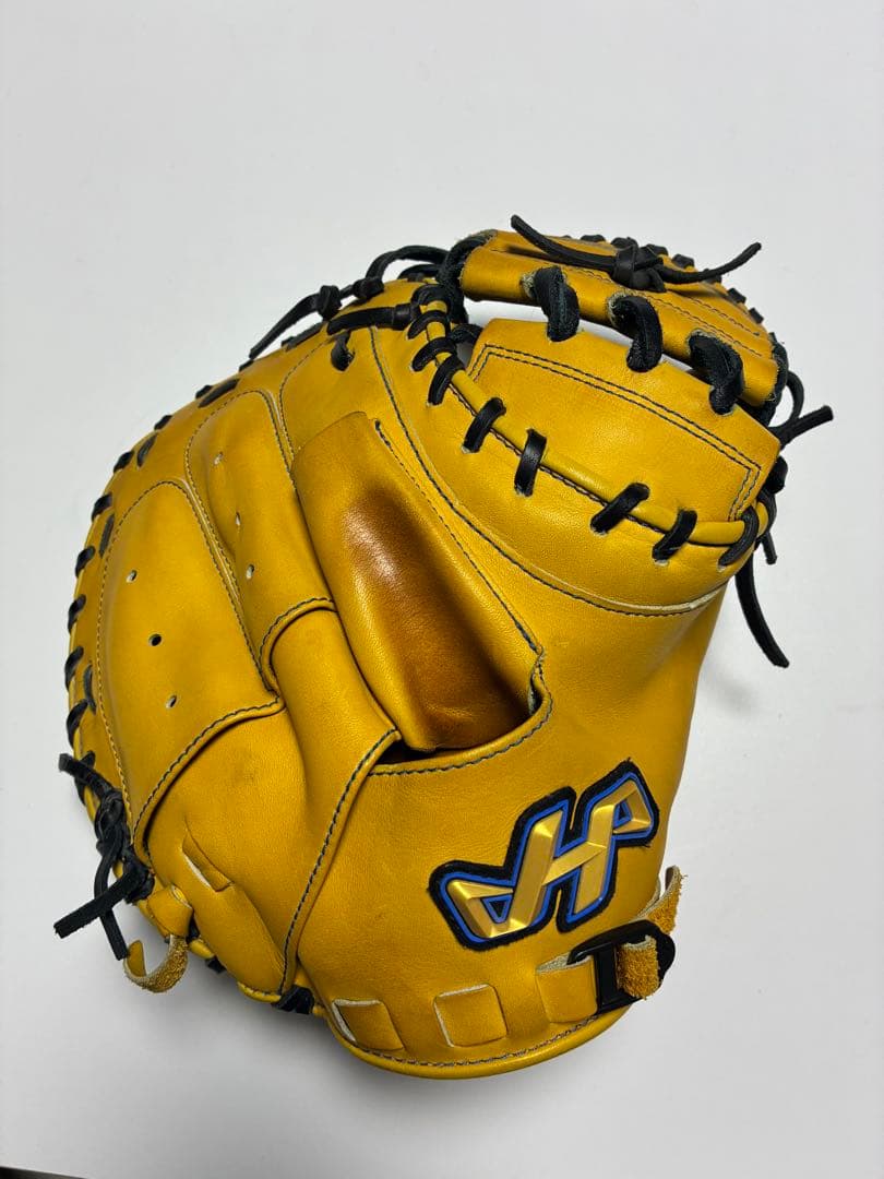 み*ち様 ハタケヤマ キャッチャーミット 軟式 ハタケヤマ・久保田スラッガー】軟式 キャッチャーミット【センスポ】