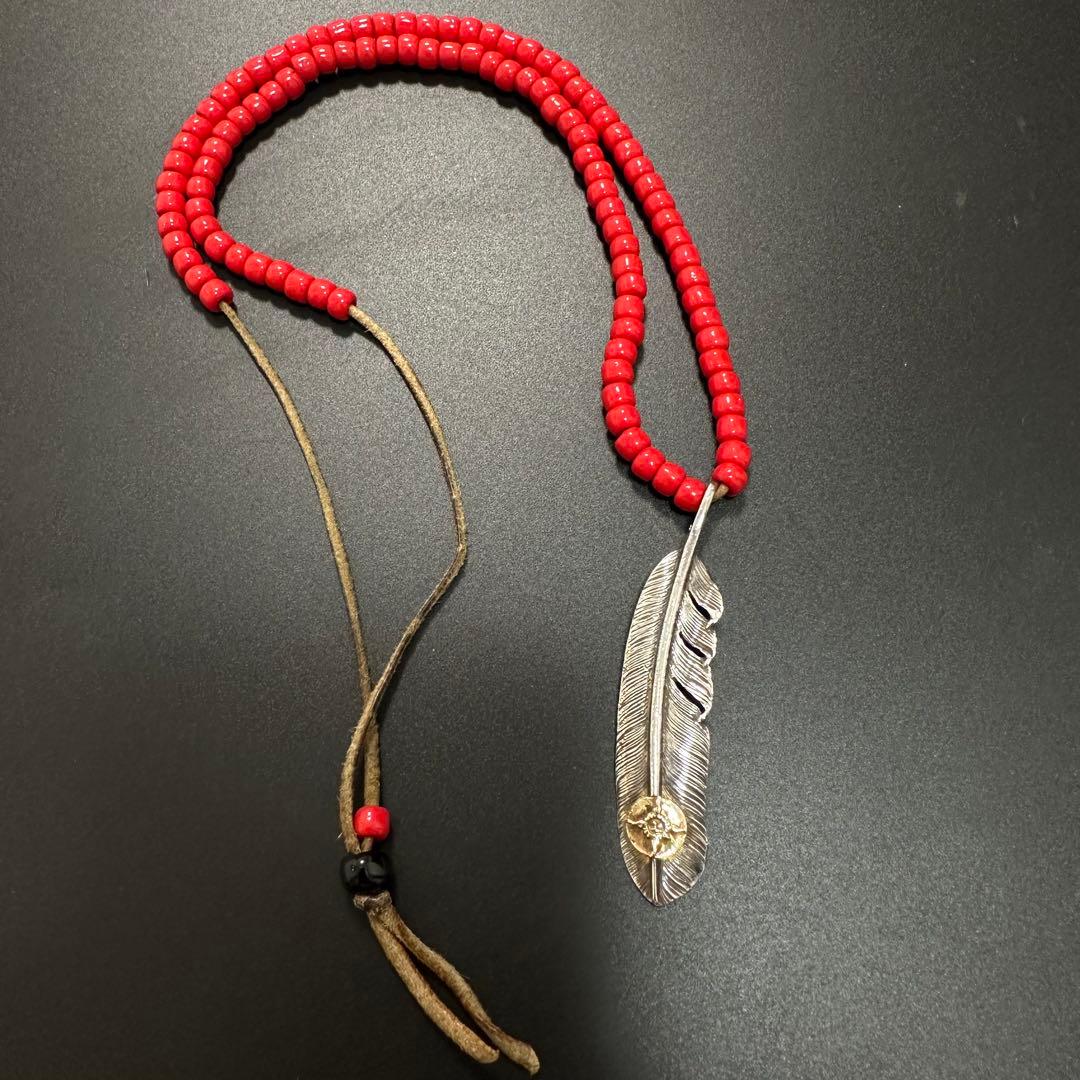 専用　FIRST ARROWS K18 太陽 メタル フェザー ネックレス L FIRST ARROW's（ファーストアローズ） ポイント2倍!!ファースト