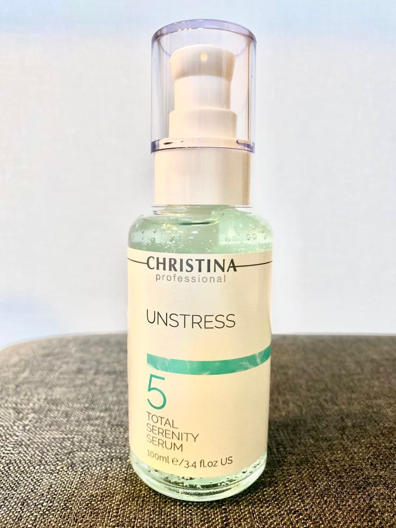 【新品未使用】100ml クリスティーナ　アンストレス　トータルセレニティセラム CHRISTINA JAPAN OFFICIAL HP / トータルセレニティセラム