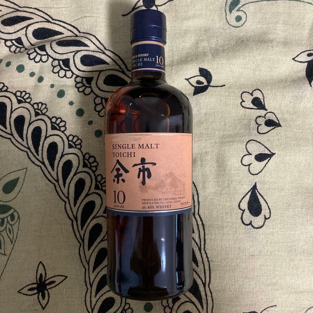 ニッカウイスキー 余市 シングルモルト 10年 700ml 未開栓 全国送料無料】ニッカ シングルモルト 余市 10年 700ml 新ラベル : 濱
