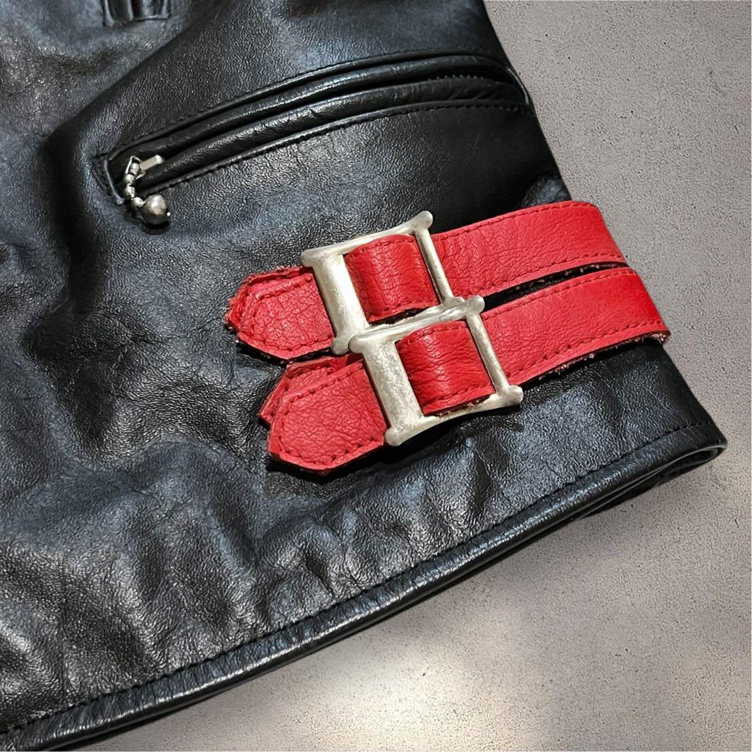 セクシーダイナマイトロンドン ライダースジャケット 牛革 本革