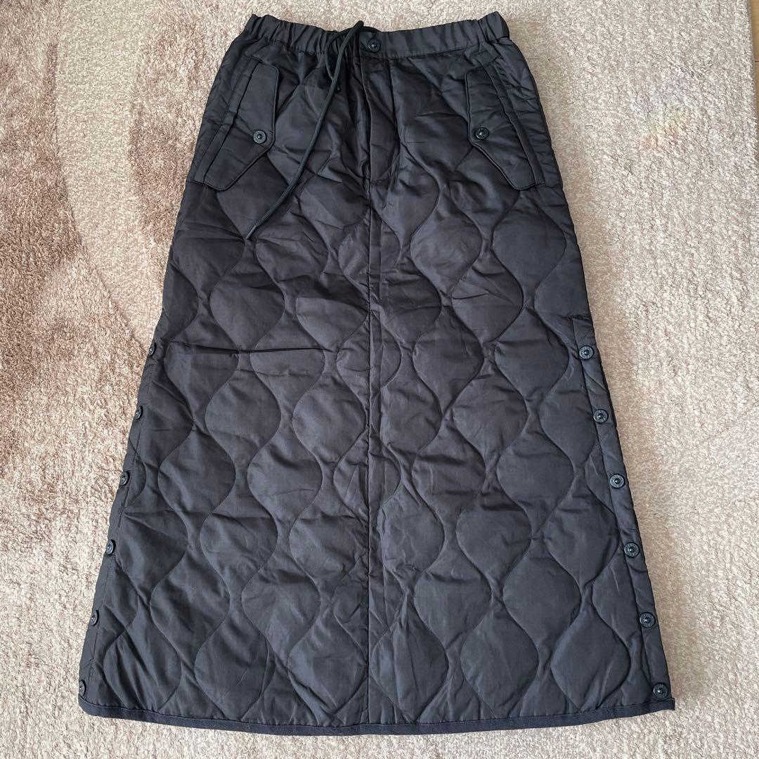 TAION/タイオン　MILTARY DOWN SK/ミリタリーダウンスカート黒 FREAK'S STORE（フリークスストア）の「限定展開 TAION/タイオン