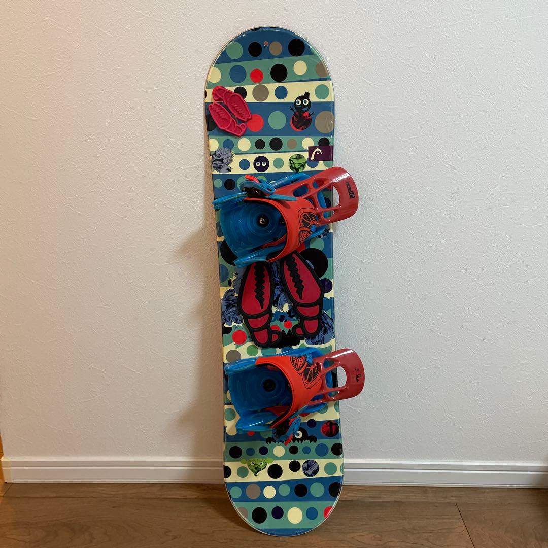 head スノーボード　90cm 2点セット HEAD（ヘッド） スノーボード ダブルキャンバー 2点セット ヘッド
