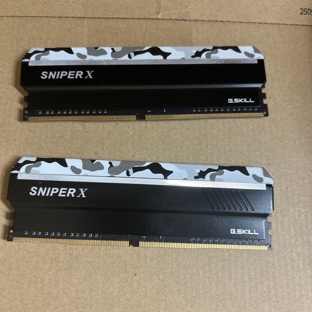 メモリー G.SKILL SNIPER X 16GB DDR4 3600MHz F4-3600C19D-16GSXWB - Overview - G.SKILL International Enterprise