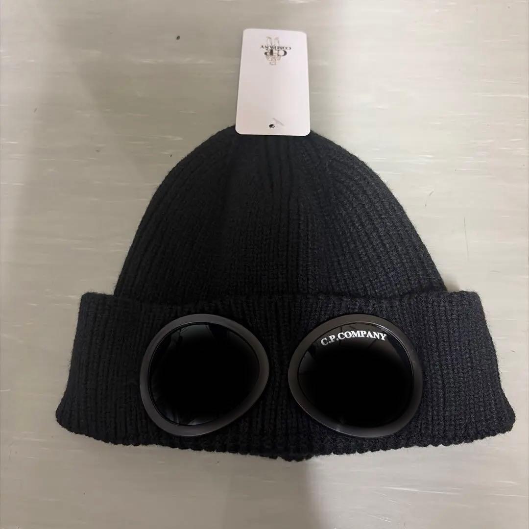 C.P. COMPANY ビーニー　ブラック C.P. COMPANY（シーピーカンパニー） ビーニー Extra Fine Merino Wool