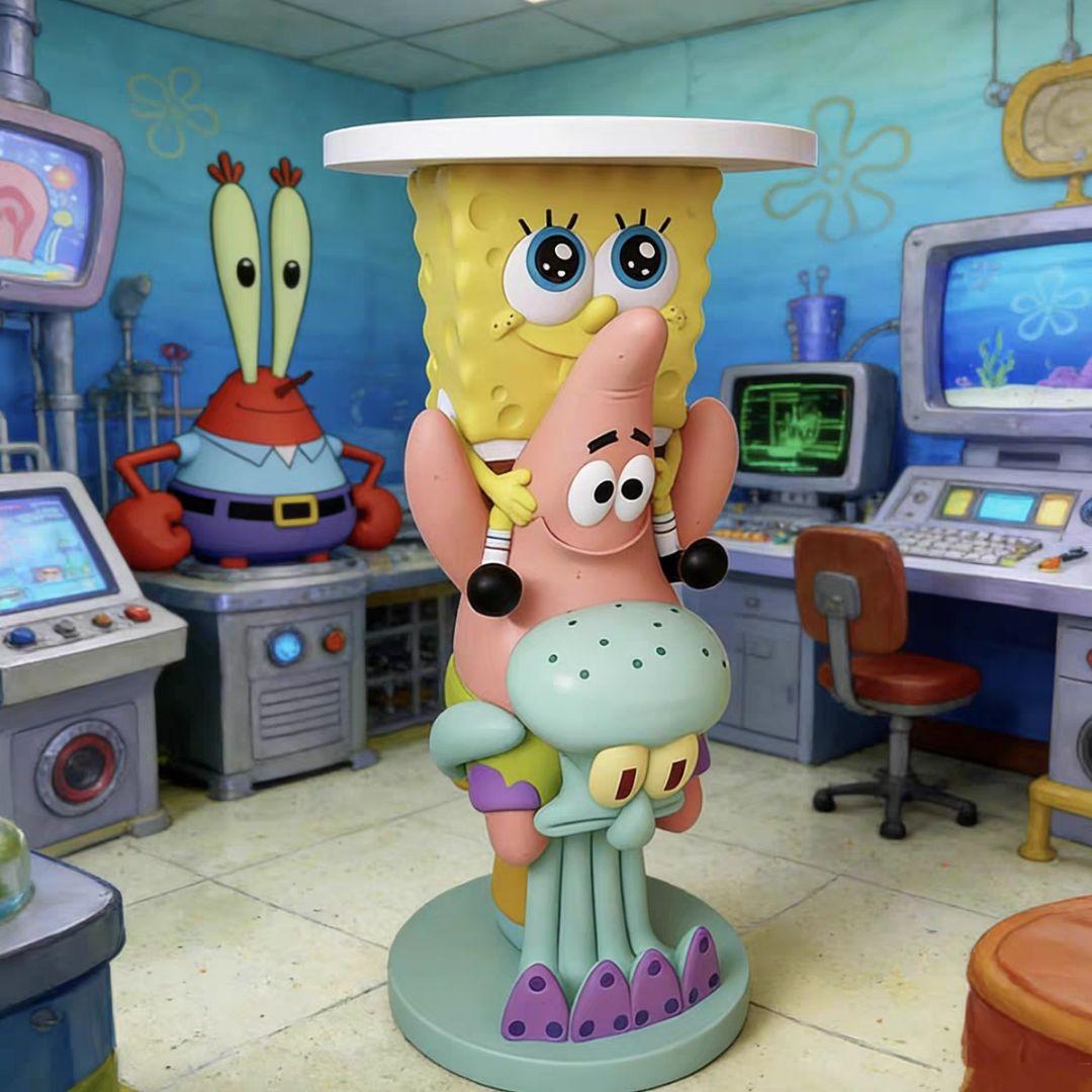 スポンジボブ イカルゴ パトリック君 特大インテリア フィギュア