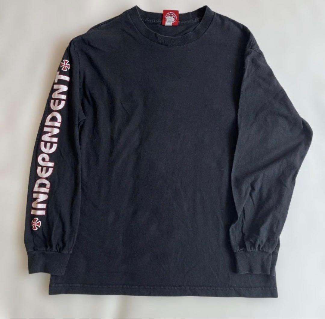 INDEPENDENT ロンT アイアンクロス 長袖Tシャツ スケート - メルカリ