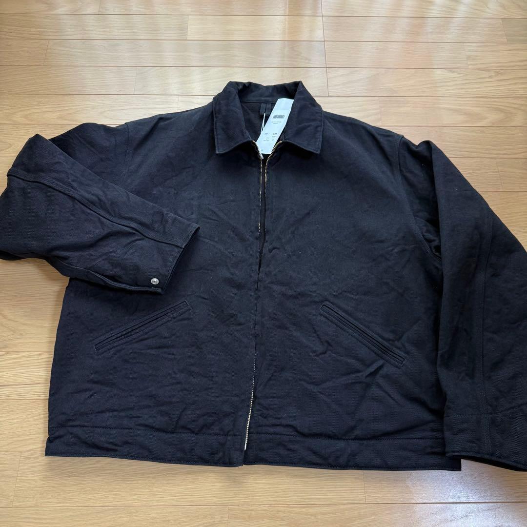 26SS COMOLI BLACK DENIM ZIP SHORT JACKET - メルカリ