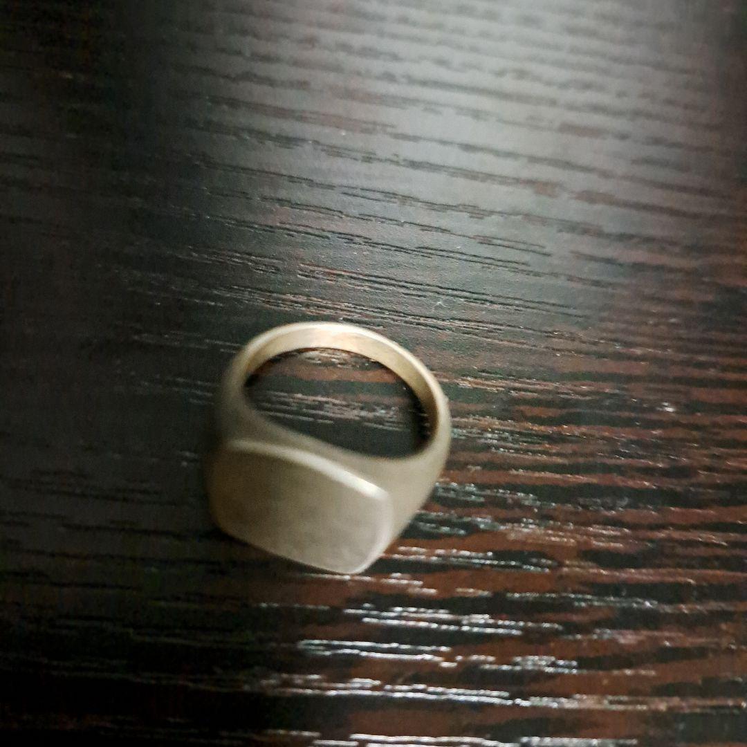 PRY シルバー スクエアリング　7号 フレームスクエアリング シルバー《送料無料》PY-351 指輪・リング