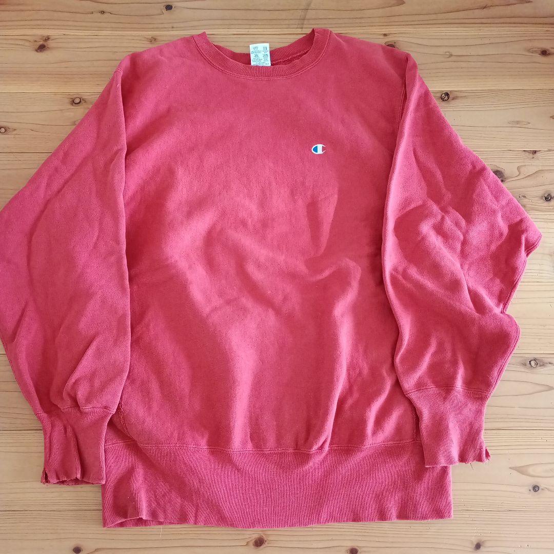 Champion リバースウィーブ　スウェット 90s XL 赤 中古・古着通販】Champion REVERSE WEAVE (チャンピオン リバース