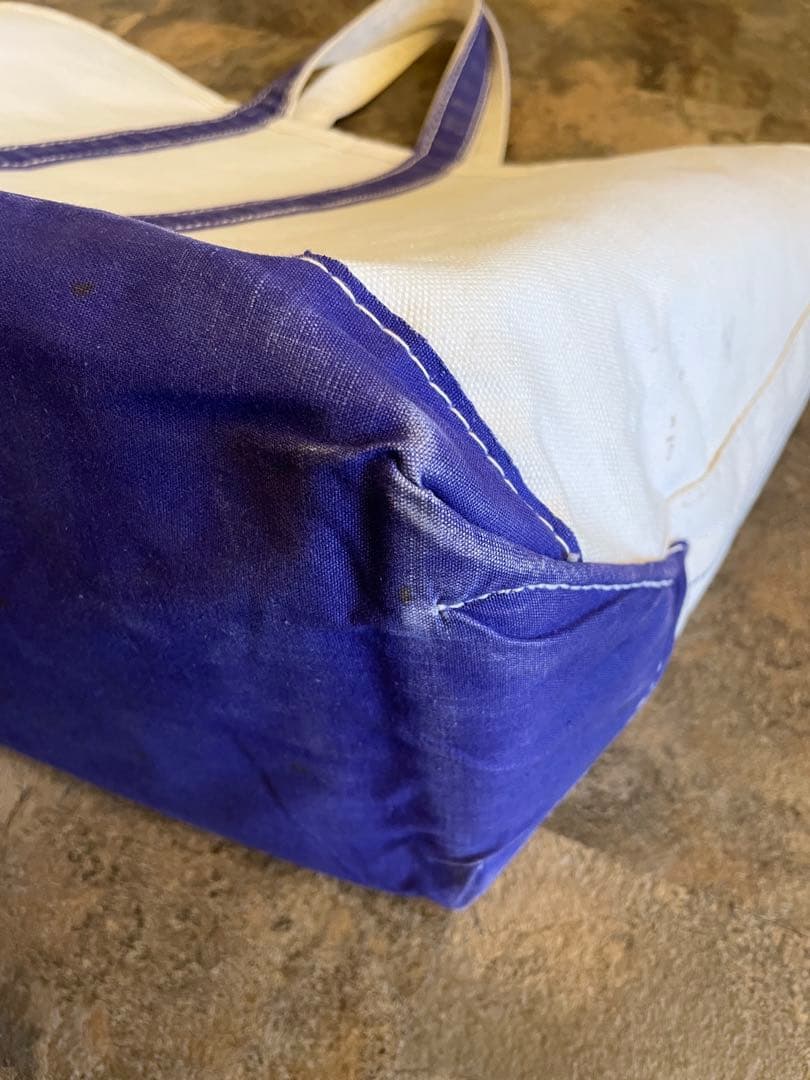 60s L.L.bean 筆記体TMタグ パープル トートバッグ Lサイズ - メルカリ