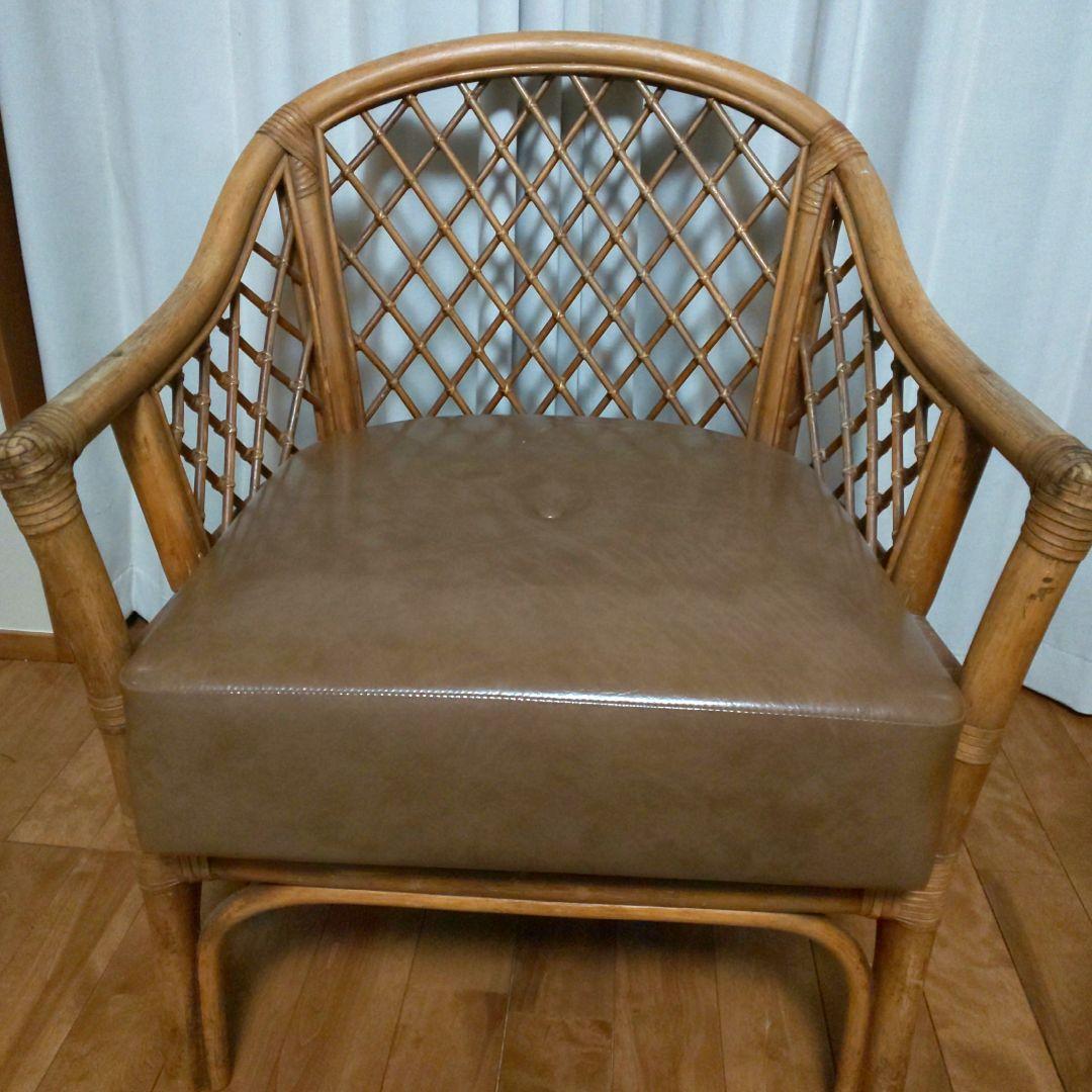 ラタン椅子 楽天市場】ラタンチェア ハイタイプ 高さ72cm 回転座椅子 籐 天然籐