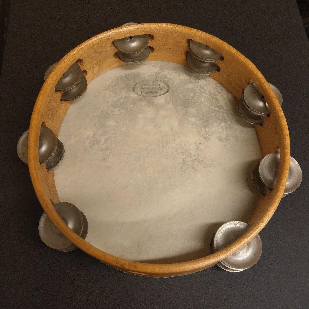 ludwig ラディック ヴィンテージタンバリン GATEWAY特選ビンテージ】LUDWIG / 70's NO.94 コンサートタンバリン 8