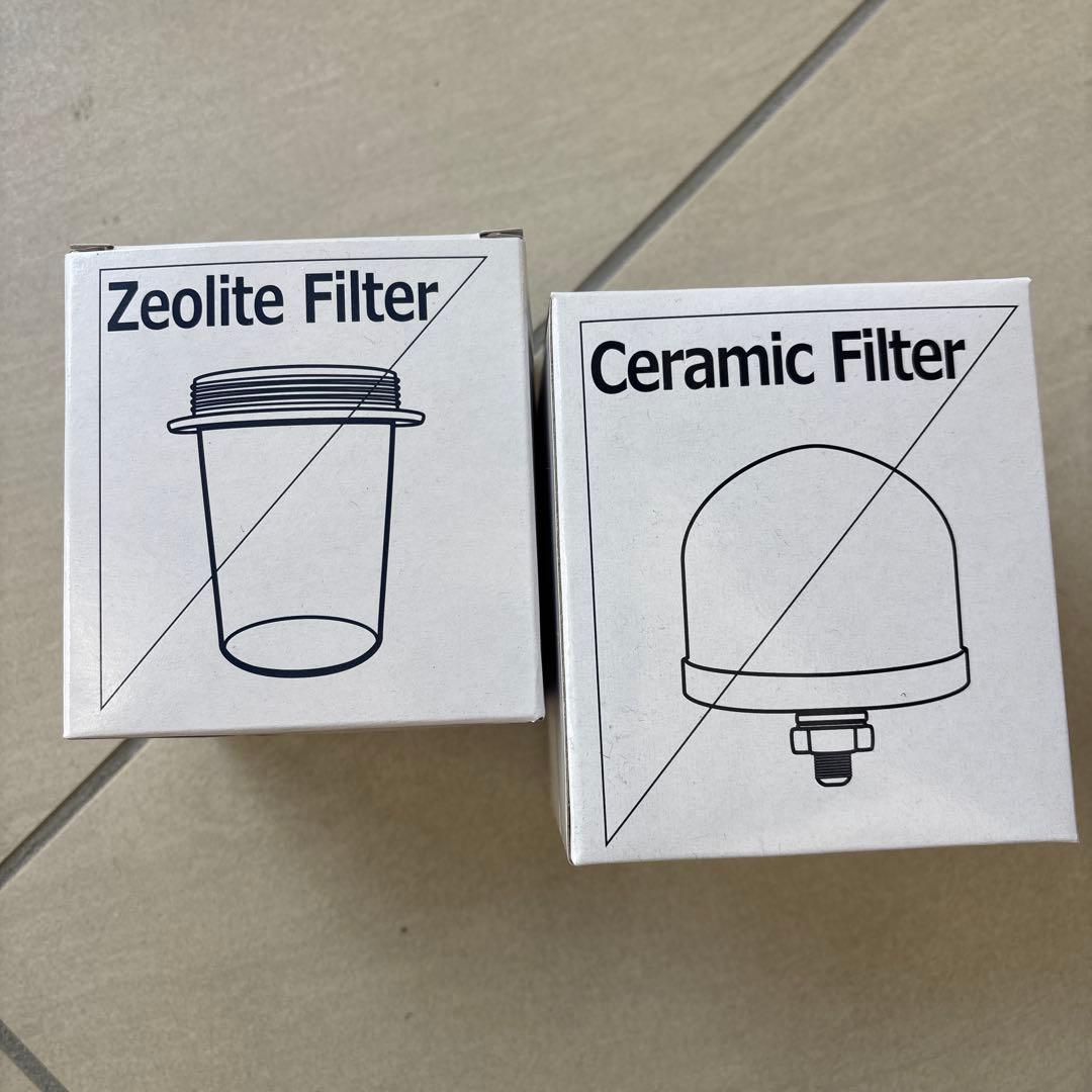 クラブエコウォーター　ゼオライトフィルター　セラミックフィルター新品 ポタポタクラブ / セラミックフィルター