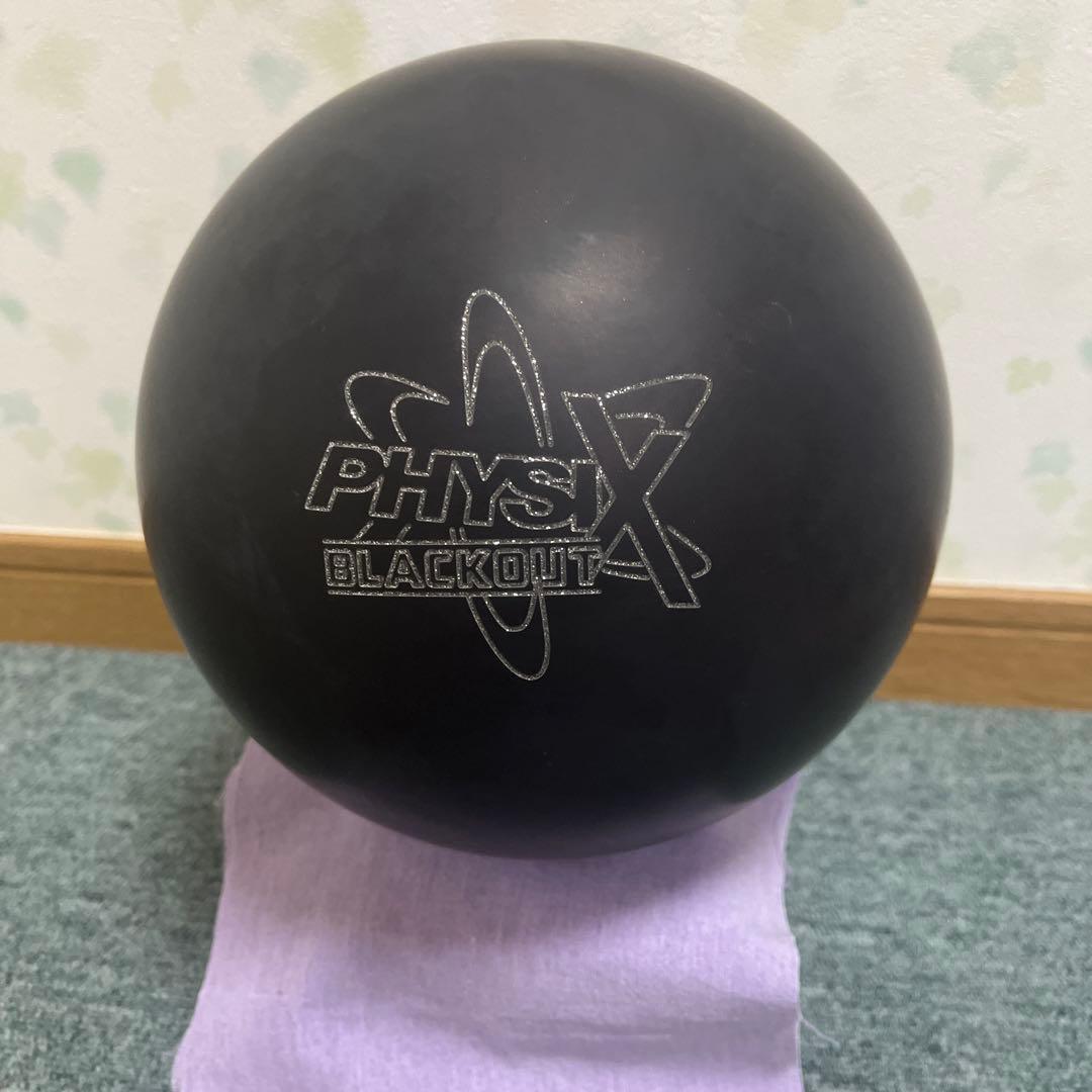 PHYSX BLACKOUT ボウリングボール - PHYSIX BLACKOUT ボウリングボール