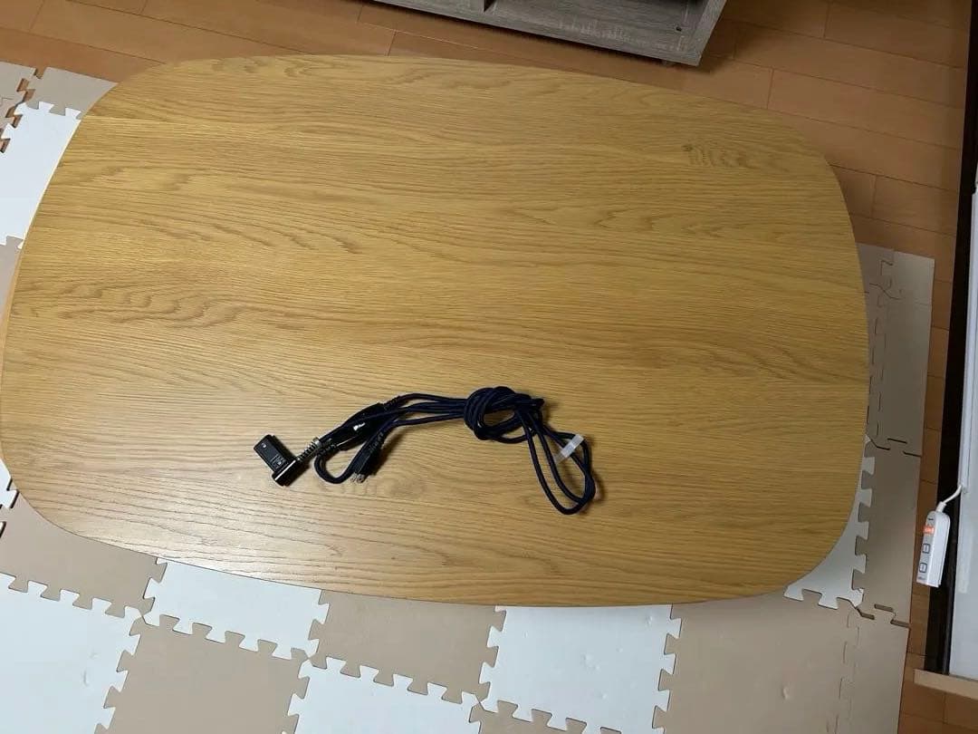 ニトリ　こたつテーブル　楕円形　ライトブラウン　120×80cm 楕円形こたつ(LK01 120 LBR) | ニトリネット【公式】 家具・インテリア通販