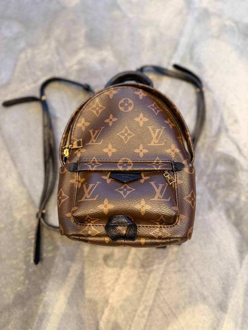 Louis Vuitton ノベルティモノグラムリュック ルイヴィトンマカサー ジョッシュ NV ブラウン メンズ モノグラムマカ